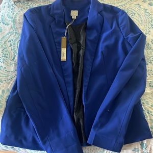 Blue blazer